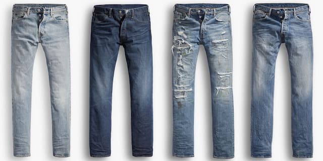 5 gaya Jeans Levis ikonik yang anda akan suka